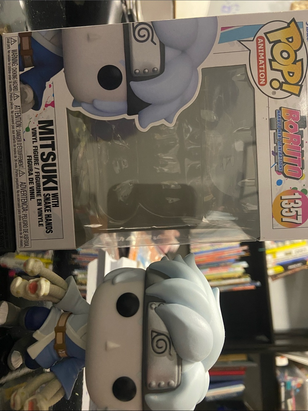 Funko Pop! Mitsuki Vinyl Figure With Snake Hands - Light Blue & White